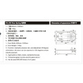 Fs-222 Hydraulic Pressure, Two-End Adjustment, 90 Degree Orientation Dloor Spring